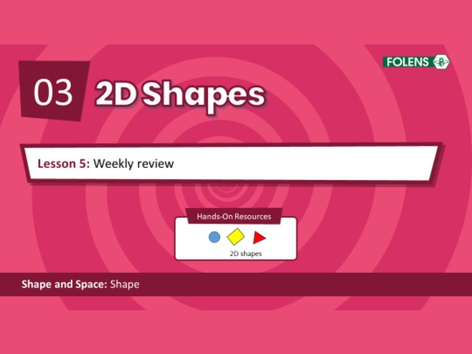 3. 2D Shapes: Teaching Slides 5 Thumbnail