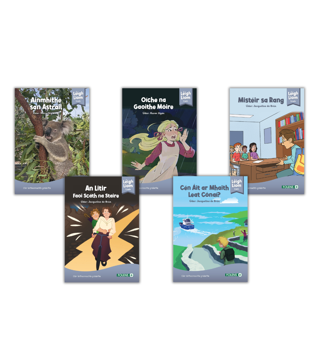 Leigh Liom Level 18 Book Covers
