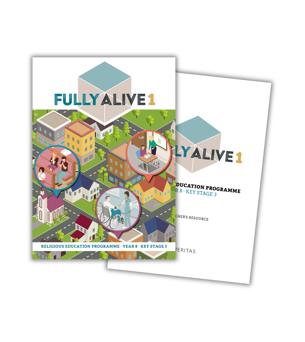 Fully Alive 1 Religious Education Programme with new textbook and teacher’s resource covers
