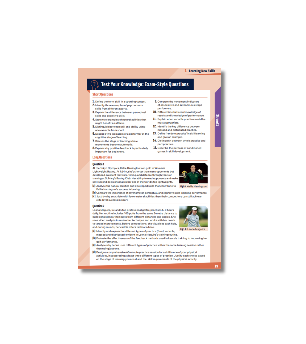 MOMENTUM Leaving Cert PE Exam-Style questions