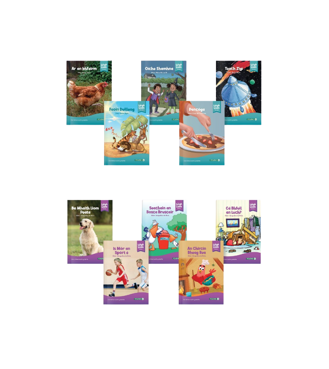 Léigh Liom | Levelled Irish Readers for Primary Students | Folens ...