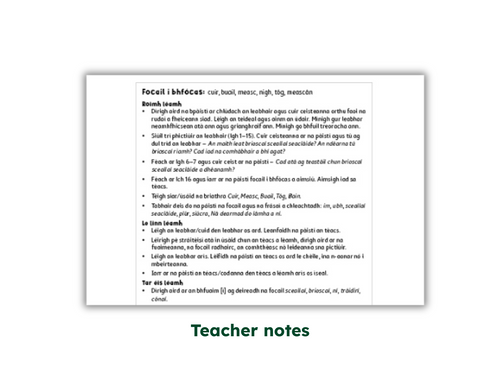 Léigh Liom | Levelled Irish Readers for Primary Students | Folens ...