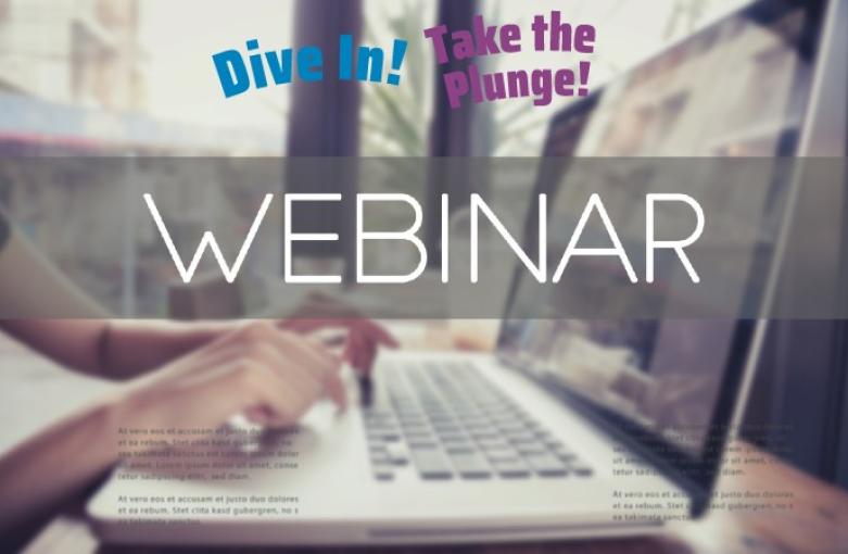 Dive In! and Take the Plunge! webinar image