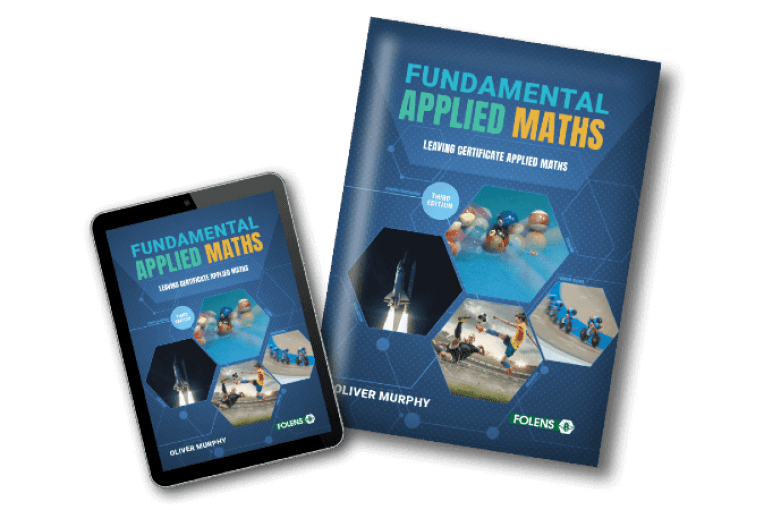 Fundamental Applied Maths 3rd Edition school book and ipad