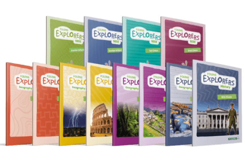 Folens Explorers SESE books for primary