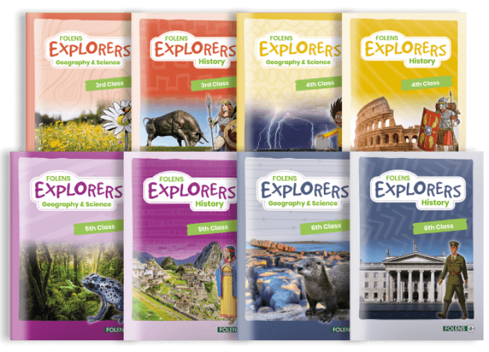 Explorers book covers JI-6th Class