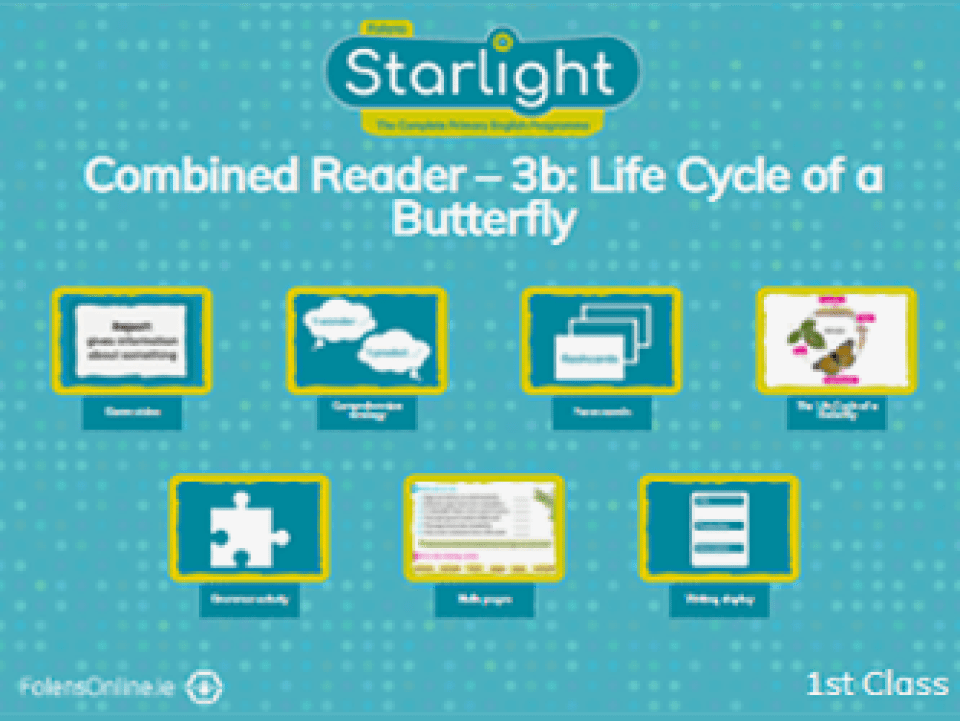 Combined Reader 3b: The Life Cycle of a Butterfly
