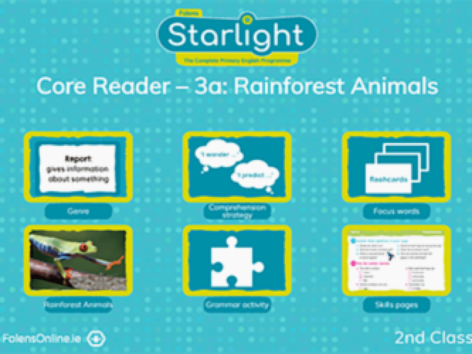 Core reader 3a: Rainforest Animals