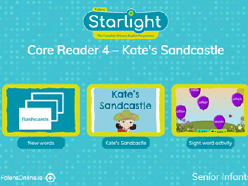 Core Reader 4: Kate’s Sandcastle