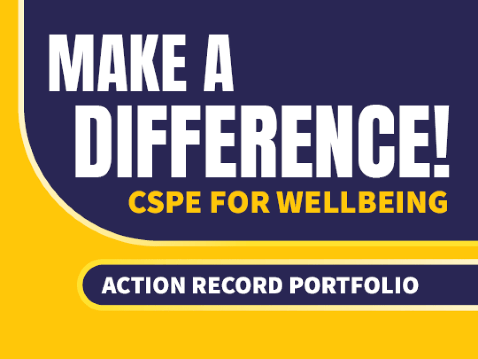 Make a Difference CSPE Action Record Portfolio