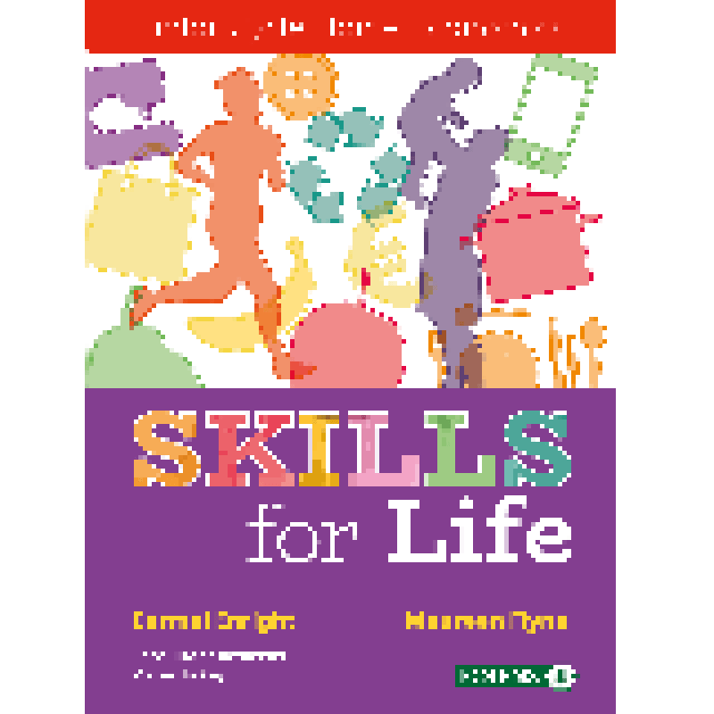 Skills for Life junior cert Home Economics school book from Folens.