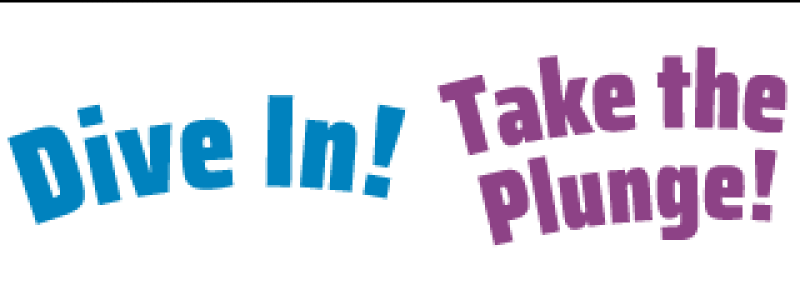 Dive In/Take the Plunge logo